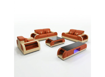 Sofá de 3 2 1 plazas Set Sofá de diseño Sofá Cojines Sofá Moderno de Lujo Nuevo.