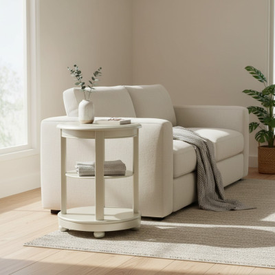 Mesa de café de diseño de lujo, mesas auxiliares de sala de estar de muebles elegantes