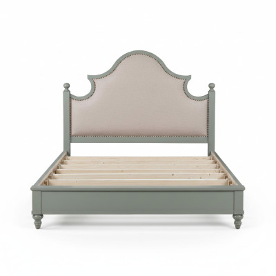 Cama de dormitorio de lujo, diseño acolchado, 180x200 cm, camas dobles de hotel, textil nuevo.