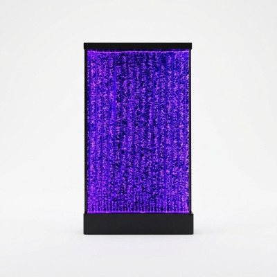 Pared separadora, estante, armario, muro de agua, columna, paredes Waterwall LED 120x200.