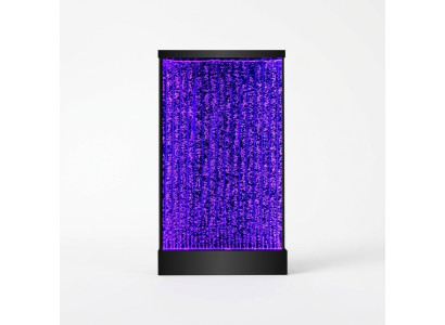 Panel de pared de pared de agua con burbujas de agua LED pared de agua diseñada