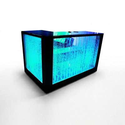 Mesa Agua Bar Pared Barra Barra iluminada Mostrador de barra Mesa de barra iluminada Mostrador de barra Led