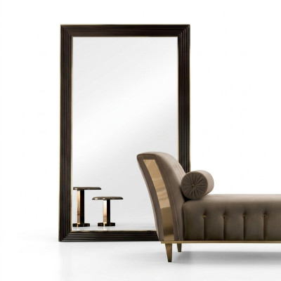 Diseño Espejo Espejo de Pared Marco de Madera Espejo Colgante Muebles de Lujo arredoclassic