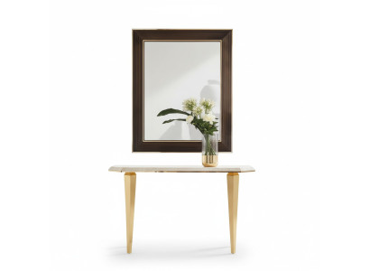 Madera Muebles italianos Consola Espejo Aparador Set de 2 piezas arredoclassic