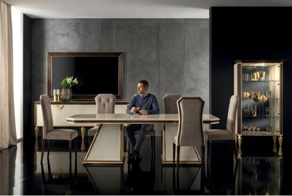 Mesa de comedor con 6 sillas juego de comedor conjunto de comedor mesa de grupo mesa arredoclassic de 7 piezas.