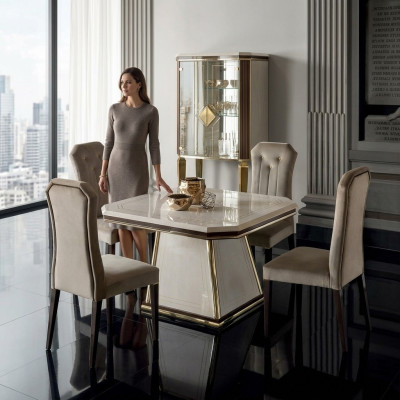 Silla de comedor Sillas de diseñador Sillas de comedor Nuevo Juego de 4 sillas de madera maciza Muebles
