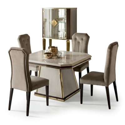 Silla de comedor Sillas de diseñador Sillas de comedor Nuevo Juego de 4 sillas de madera maciza Muebles