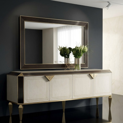 Mueble de madera Cómodas Armario de cómodas Armario de madera Sala de estar arredoclassic