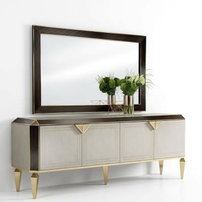 Mueble de madera Cómodas Armario de cómodas Armario de madera Sala de estar arredoclassic