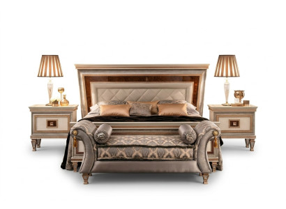 Cama de diseño Cama acolchada 180x200 Cama matrimonial Cama doble arredoclassic Muebles