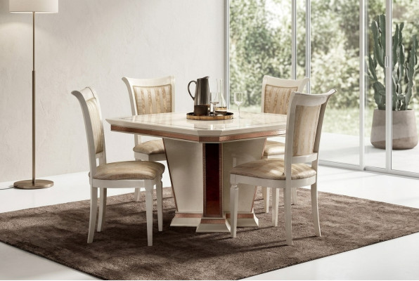 Conjunto completo de mesa de comedor 4 sillas Juego de comedor Grupo de comedor Mesa de madera Mesas de mesa de mesa de 5 piezas.
