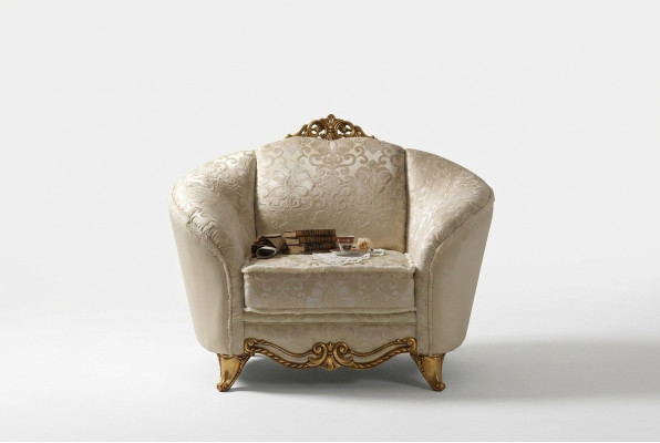 Sillón Diseño Silla Tapizada Club Nuevo Relax Tela Textil Salón Televisor 1 Plaza