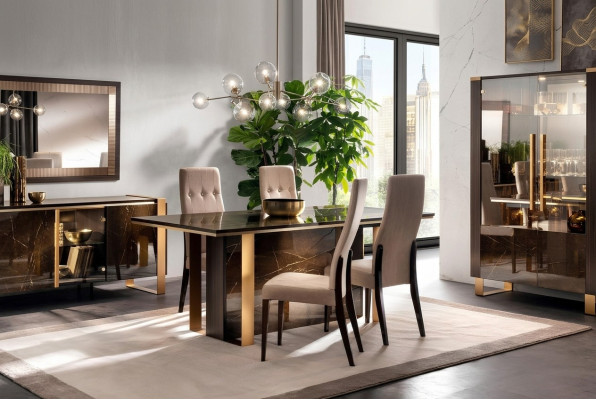 Mesa de comedor Conjunto de comedor Grupo de comedor Mesa clásica de 5 piezas Mesas nuevas 4 sillas