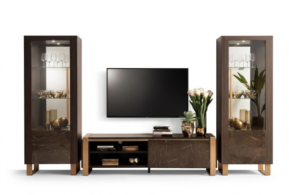 Diseñador rtv tv aparador Cómoda Tablero bajo Armario Habitación Estante Lujo Vida