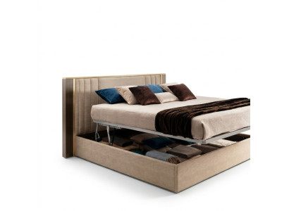 Diseño de cama de madera para dormitorio Muebles tapizados de lujo Camas dobles arredoclassic.