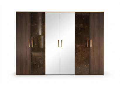 Armario de ropa de lujo Armarios de ropa Muebles de alta calidad de diseñador Hogar Madera Nuevo