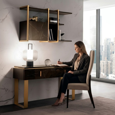 Muebles de diseño Escritorio Estantería y silla Nuevos muebles Muebles italianos