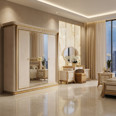 Armario Ropa Vestidores Espejo Muebles Hogar Muebles Madera Arredoclassic