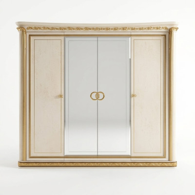 Armario Ropa Vestidores Espejo Muebles Hogar Muebles Madera Arredoclassic