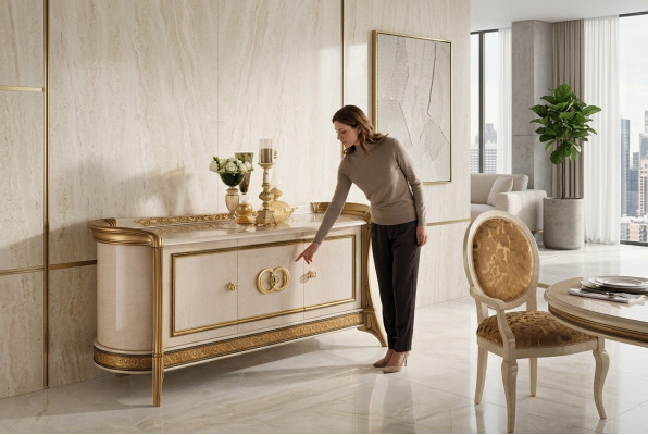 Diseñador Armario cómoda Aparador Cajoneras Estante Madera Armario Italia Nuevo