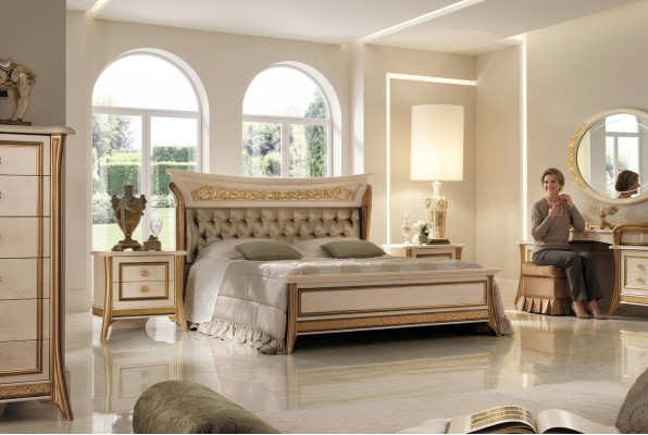 Cama de madera de diseño clásico para dormitorio, muebles de lujo con tapizado doble, camas nuevas.