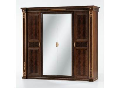 Armario del dormitorio de madera Armario de estilo moderno de lujo Clásico