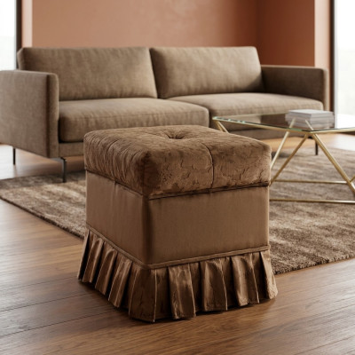 Diseño taburete banco lujo puf reposapiés muebles tapizados taburete de asiento arredoclassic