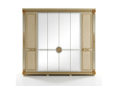 Clásico armario armario armario ropero 6 puertas madera Nuevo mueble