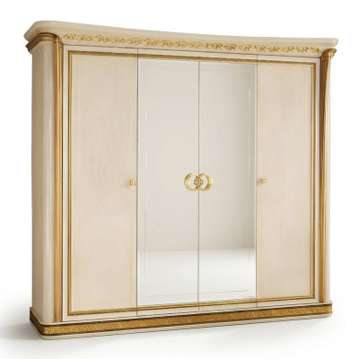 Armario de ropa Diseñador Armarios de ropa de alto brillo Muebles Vida arredoclassic