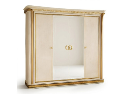 Armario de ropa Diseñador Armarios de ropa de alto brillo Muebles Vida arredoclassic