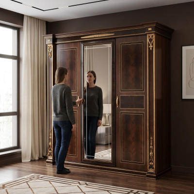 Armario de ropa Diseño Armarios Dormitorio Muebles Vivienda Muebles Madera Nuevo