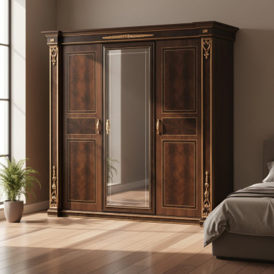 Armario de ropa Diseño Armarios Dormitorio Muebles Vivienda Muebles Madera Nuevo