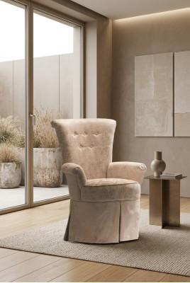 Silla Diseño Sofá Sofá Reláx Salón Lujo Club Tapizado Asiento arredoclassic