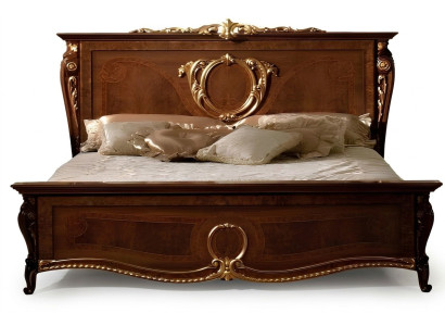 Muebles de dormitorio italianos cama acolchada doble diseño de lujo camas matrimonio nueva