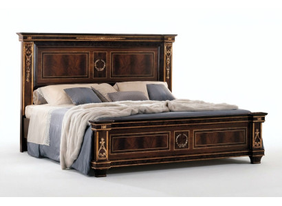 Dormitorio Hotel Camas Cama doble Diseño Madera 180x200 cm Muebles Arredoclassic