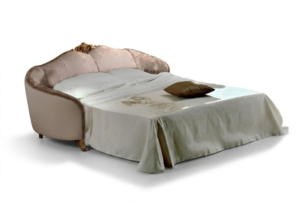 Sofá sofá cama diseñador sofá de 3 plazas con función de cama sofá textil tapizado