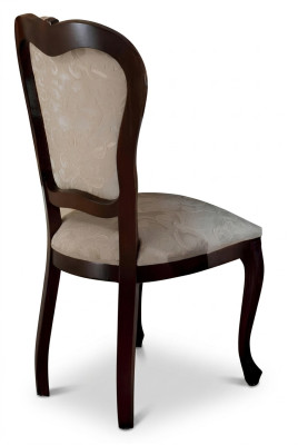 Silla de diseño de lujo Sillón tapizado 1x Sillón Sala de estar Comedor Textil