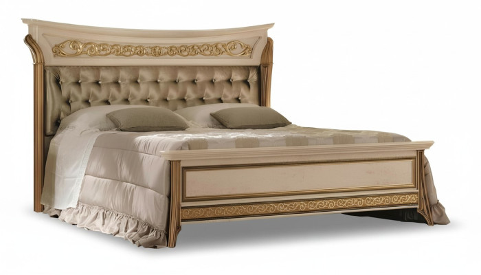 Cama cama acolchada camas de diseñador de 180x200 de hotel doble arredoclassic
