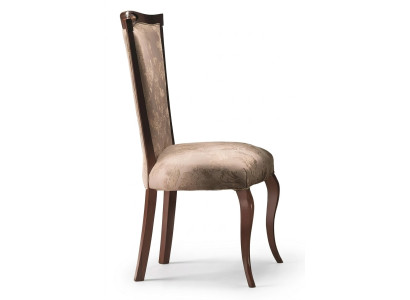 Silla de diseñador de lujo tapizada, silla de respaldo, sillas 1x sillón sala de estar comedor textil
