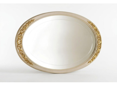 Diseño Espejo Espejo de pared Marco de madera Espejo colgante Lujo Muebles italianos