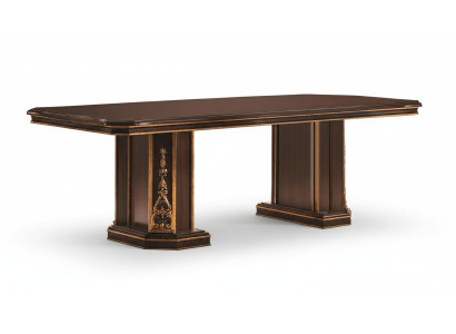 Mesa de comedor, mesa de comedor, mesas extensibles para la sala de estar de la cocina, mesa de 200/300-110 cm.