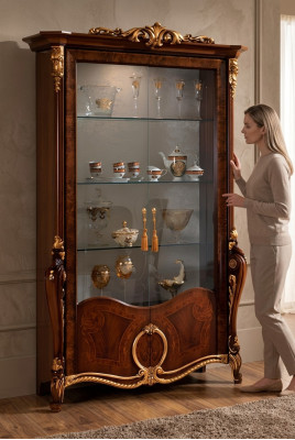 Muebles vitrina de lujo para sala de estar, armario de cristal, vitrinas de diseñador, aparador.
