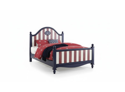América Cama habitación infantil camas dormitorio madera madera real Muebles azul Diseño