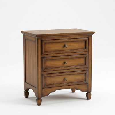 Diseño de mesita de noche de lujo, mesas de consola, mesa auxiliar de consola de dormitorio de madera maciza.
