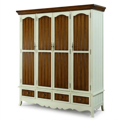 Dormitorio Armario de madera de 3 puertas Armario de pared Armarios Armarios de ropa
