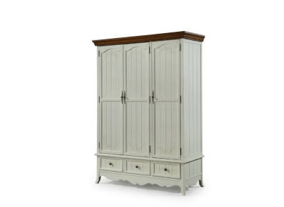 Clásico armario de madera Armario de campo Dormitorio Armarios de madera Muebles de madera