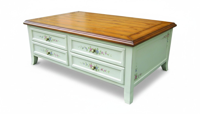 Mesa auxiliar, mesa de diseño, sofá de madera, muebles de sala de estar nuevos, sala de estar.