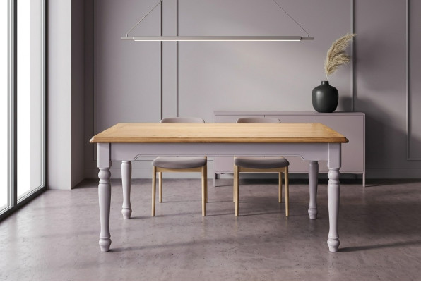 Mesa de comedor Mesas de comedor Mesas Mesa Oficina Diseño Madera Mesa de conferencias Reunión 140cm