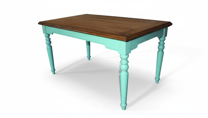 Mesa de comedor Conjunto de mesas de madera para sala de estar de diseño de 150 cm nuevo