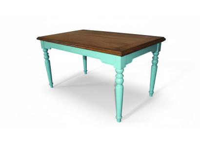 Mesa de comedor Conjunto de mesas de madera para sala de estar de diseño de 150 cm nuevo
